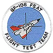 QF-106 Flight Test Team Patch