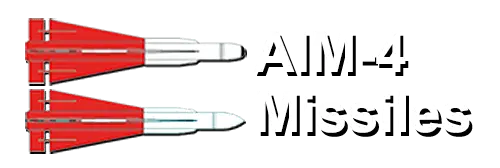 F-106 Delta Dart AIM-4 Missiles