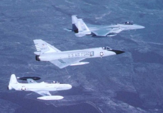 Three Generations of 48th Aircraft