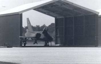 159 FIS F-106 Shelter 1976 Mar