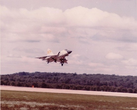 2nd FIS F-106A Landing