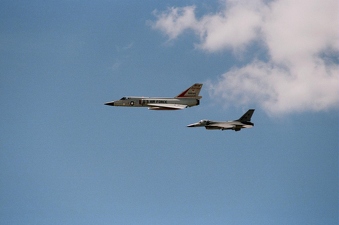 Dart-Out 1998 590044 and F-16