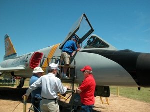 Lou Pizzarello discusses the F-106 display