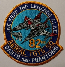  Patch 82nd ATS QF-106 Drones
