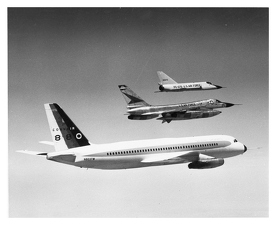 590075 with Convair 880 and B-58
