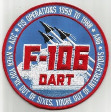   Patch F-106 Classic 1959-1988