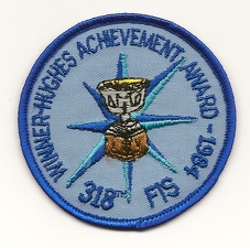  Patch 318th Patch Huges Award 1984