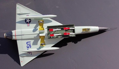 Bottom View of F-106A and Weapons Bay