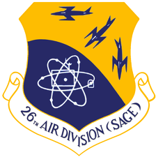  Patch Graphic ADC 26 Air Division