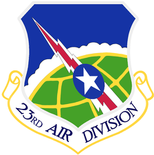  Patch Graphic ADC 23 Air Division