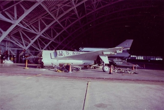 Noseless Crashed F-106 1980Tyndall
