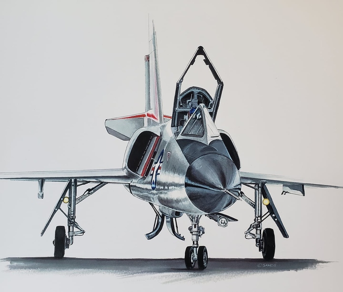 119FIS New Jersey F-106A Drawing by Justin Sands‎ 2020.jpg