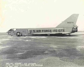 590073 accident Kincheloe Air Force Base MI November 1960