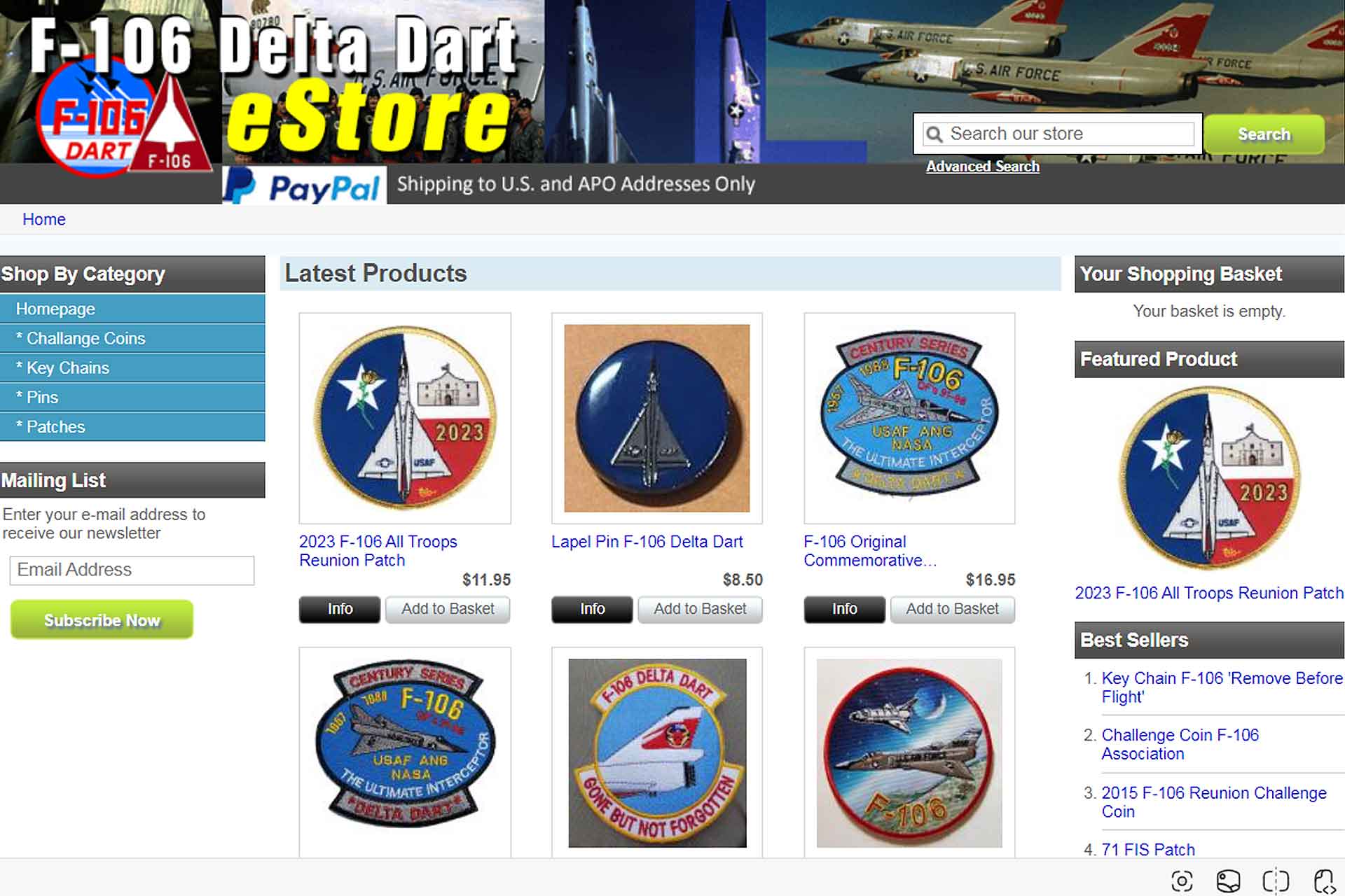 F-106 Delta Dart Online eStore