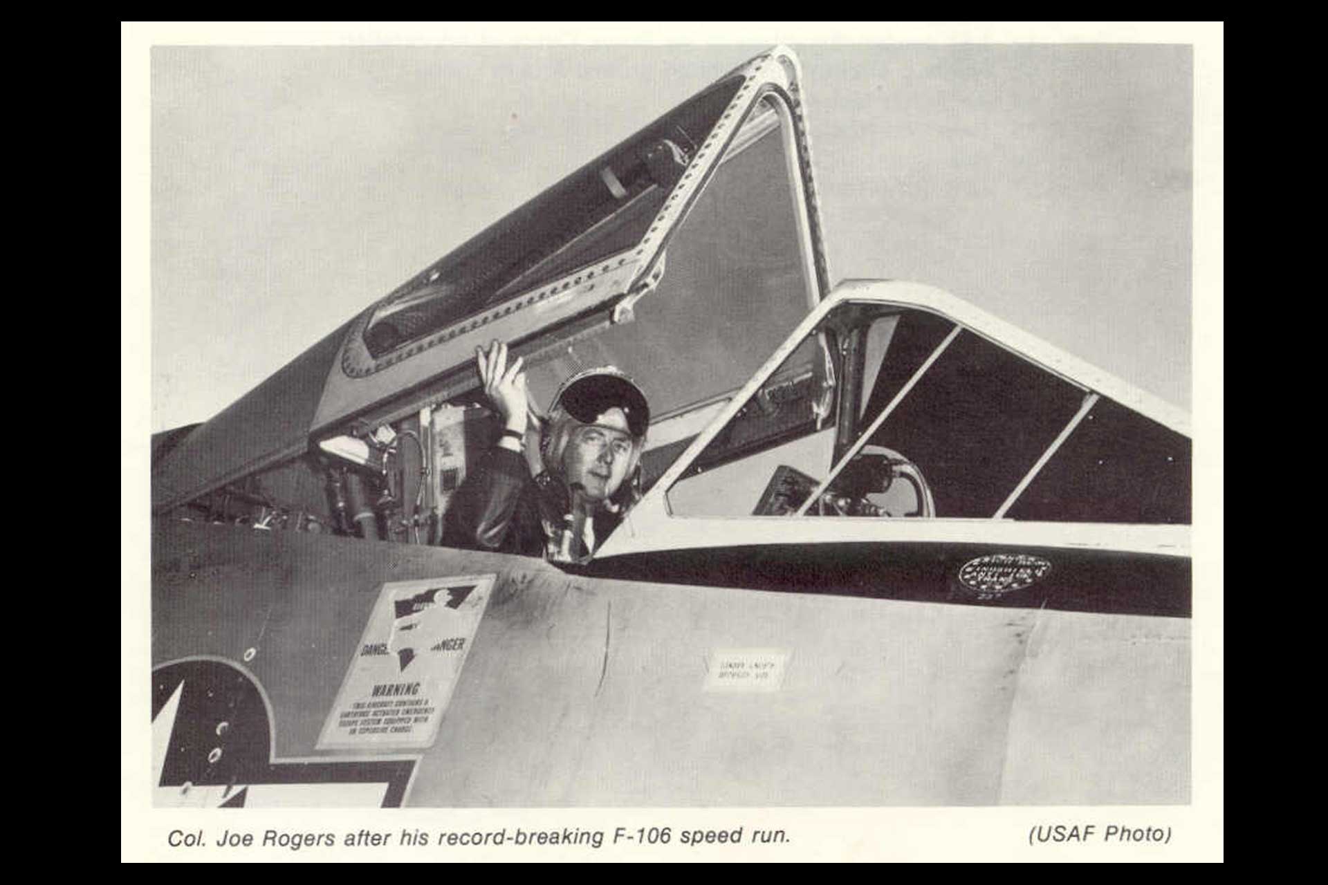 F-106 Delta Dart Single Engine World Speed Record