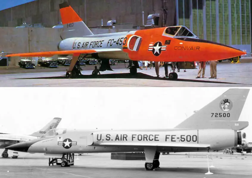 F-106 Delta Dart Fuselage Buzz Numbers