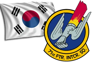 71st FIS Patch and Korea Deployment