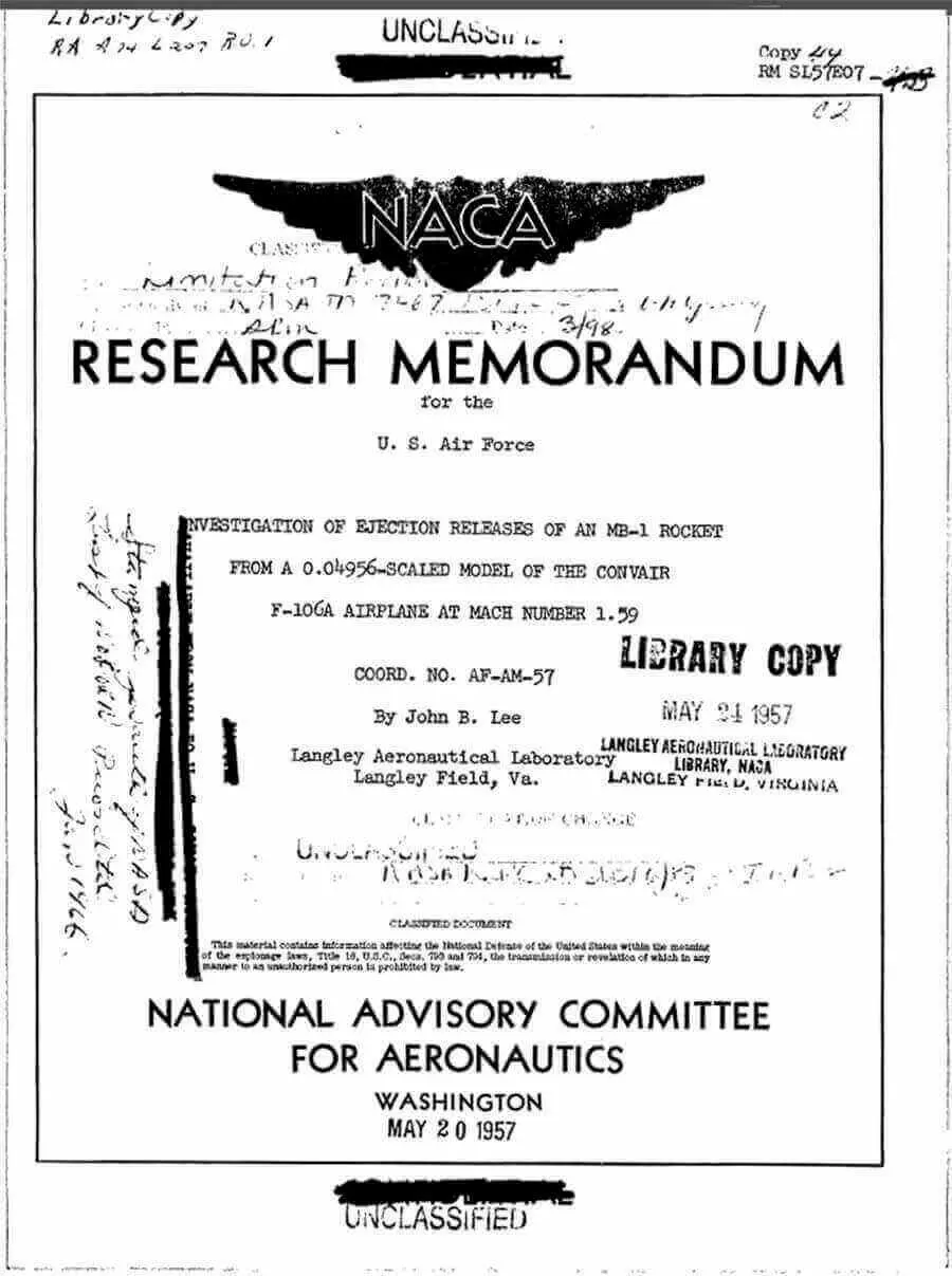 NACA RESEARCH MEMORANDUM