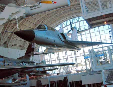 F-106 NASA NF-106B N816NA on Display at Virginia Air and Space Center
