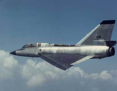F-106 with NASA Vortex Flaps
