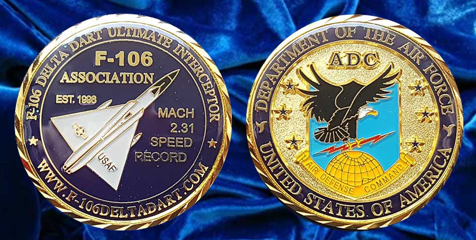 F-106 Association Challenge Coin in the eStore