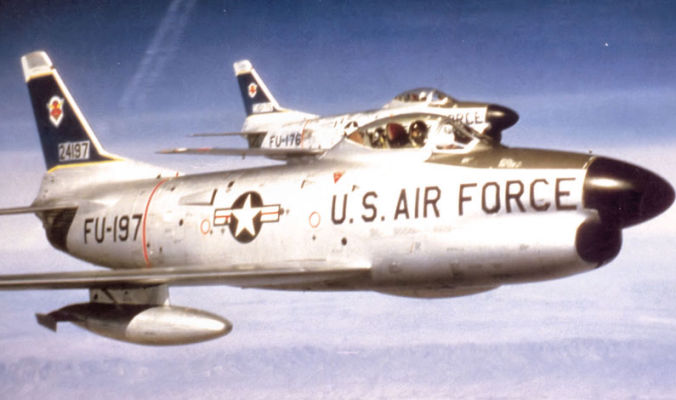 F-86 Aircraft of the 456 F.I.S. 