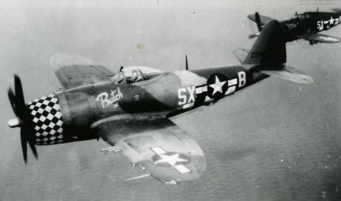 P-47 Aircraft of the 456 F.I.S. 