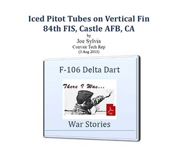 84 FIS Iced Pitot Tubes on Vertical Fin