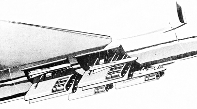 Early F-106 WeaponsBay Proposal