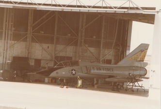 590159 F-106B in Shelter