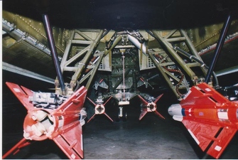 Aim-4's on Rails USAF Museum Wright-Patt