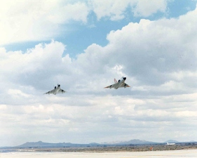 F-106 B-1B Chase Planes