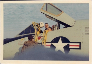 Pilot Maj Frank Walters 1968