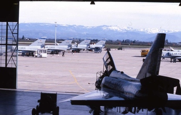 194th F-106 Flightline and Hanger