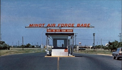 Minot AFB Main Gate