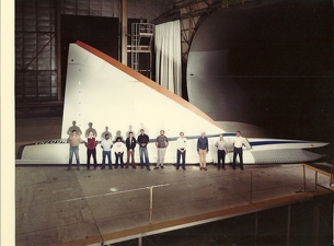 572507 NASA 607 Wind Tunnel Model -01