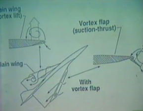 Vortex Flap Design sketch