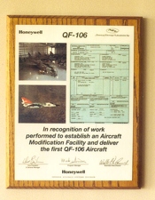 AEL QF-106 Conversion Plaque
