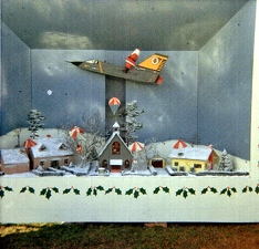 1965 December Christmas Display