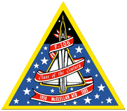  Patch Graphic McClellan AFB Anniversary 1958-85