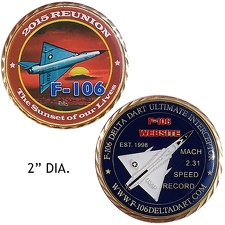 2015 F-106 Reunion Coin