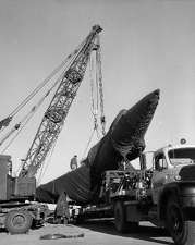 San Diego Convair Plant Wrapped for Shipping