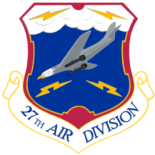 Patch Graphic ADC 27 Air Division