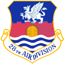  Patch Graphic ADC 28 Air Division