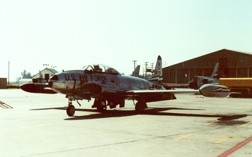 84FIS T-33 T-Bird with 84th FIS F-106s