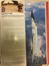 Flying the F-106 Article by LtCol Nelson 